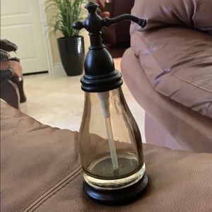 Vintage Brass Soap Dispenser